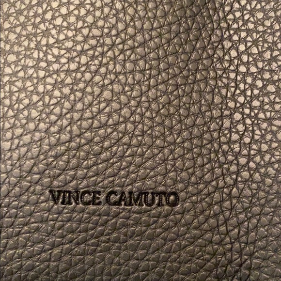 Vince Camuto leather tote black/taupe NWOT - Picture 4 of 5